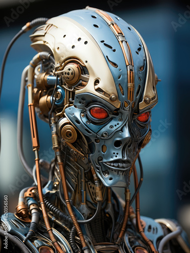 Wallpaper Mural skeleton of a robot Torontodigital.ca