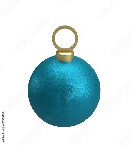 Blue green gradient color golden metal symbol decoration ornament merry christmas happy new year xmas ball sphere round circle bauble holiday vacation season greeting celebration festival traditional 