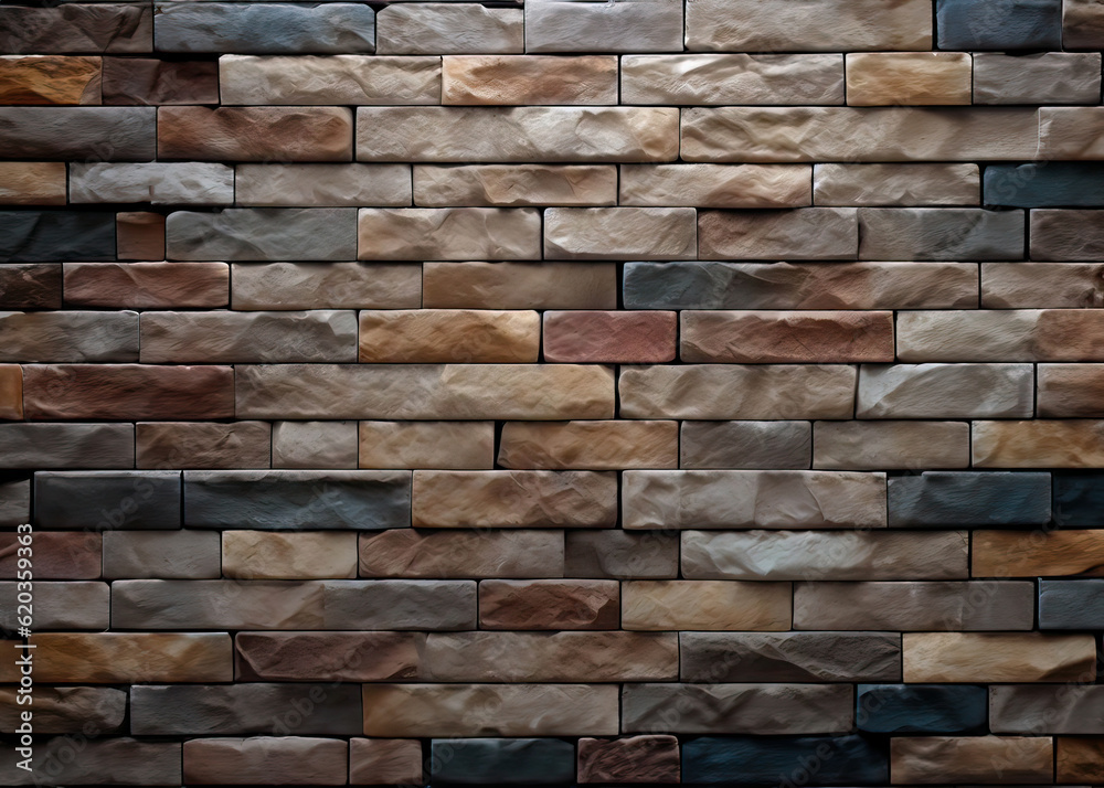 Fototapeta premium Natural Stone Brick Wall Background