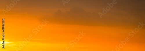 orange sky background