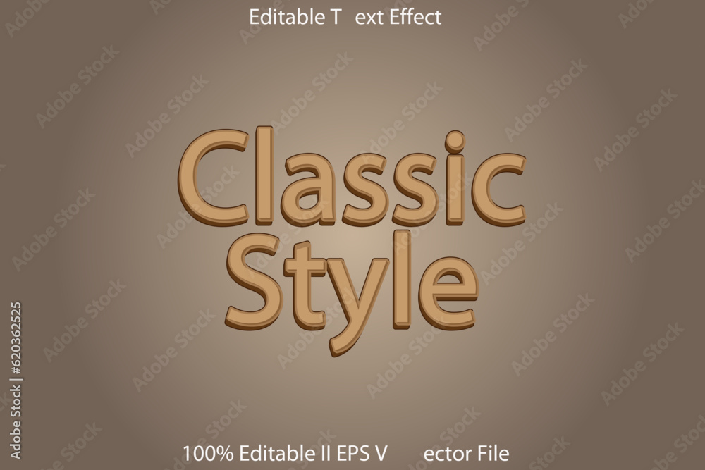 Classic Style Text Effect 3d Emboss Style Classic Style Text Effect 3d Emboss Style