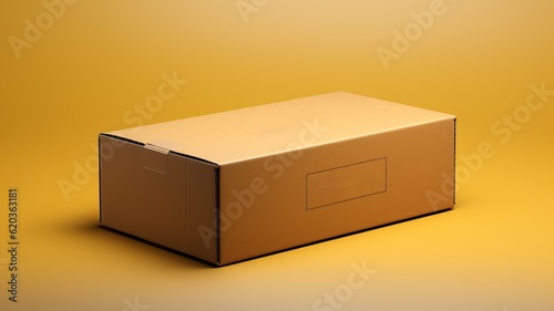 Cardboard package mock up, ...