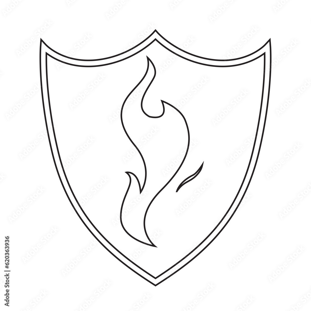 Sketch Shield illustration pencil Sketch Shield illustration pencil