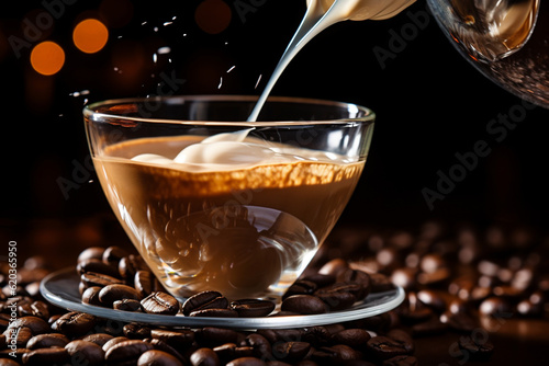 Coffee drinking ritual, bean roasting, a drink made from roasted and ground bush, Exquisite drink, energizer, creative, morning breakfast, enjoyment and sophistication, Invigorating tart beverage.