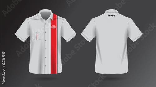 short sleeve work shirt