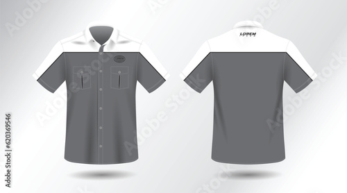 short sleeve work shirt