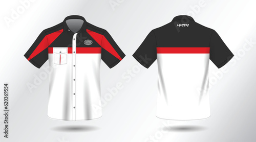 short sleeve work shirt