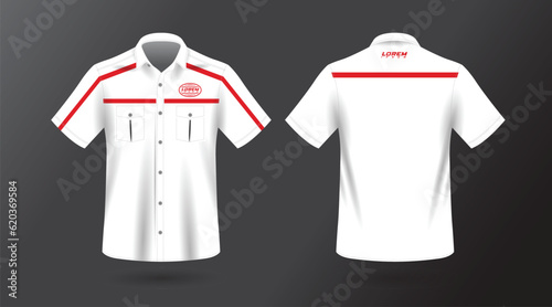 short sleeve work shirt
