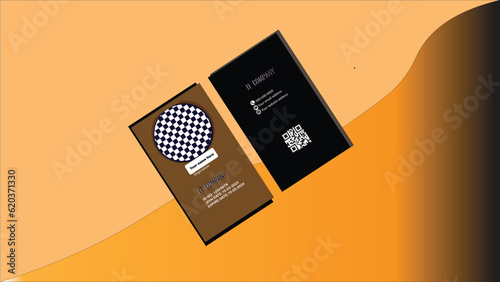This ID card is made with attractive design for businessmen, workers, employees, students.