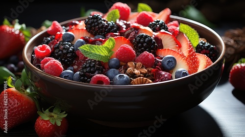berries in a bowl