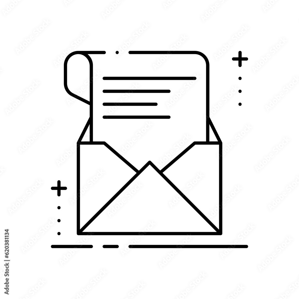 Email E Commerce icon with black outline style. message, contact, communication, address, website, internet, letter. Vector illustration Email E Commerce icon with black outline style. message, contact, communication, address, website, internet, letter. Vector illustration