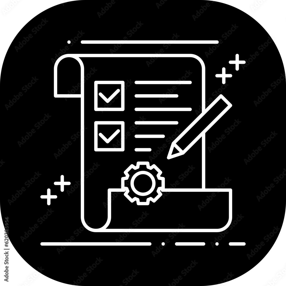 Project Plan Business and Finance icon with black filled style. business, management, illustration, design, outline, concept, office. Vector illustration Project Plan Business and Finance icon with black filled style. business, management, illustration, design, outline, concept, office. Vector illustration