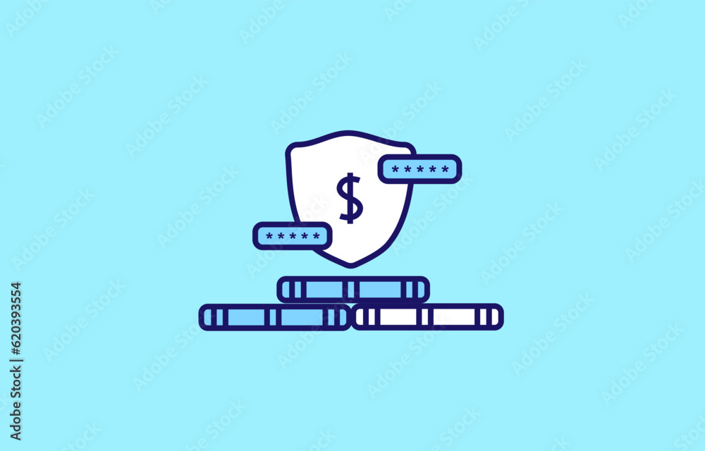 Investment icon set. Containing investor, mutual fund, asset, risk management, economy, financial gain, interest and stock icons. Outline filled icon Investment icon set. Containing investor, mutual fund, asset, risk management, economy, financial gain, interest and stock icons. Outline filled icon