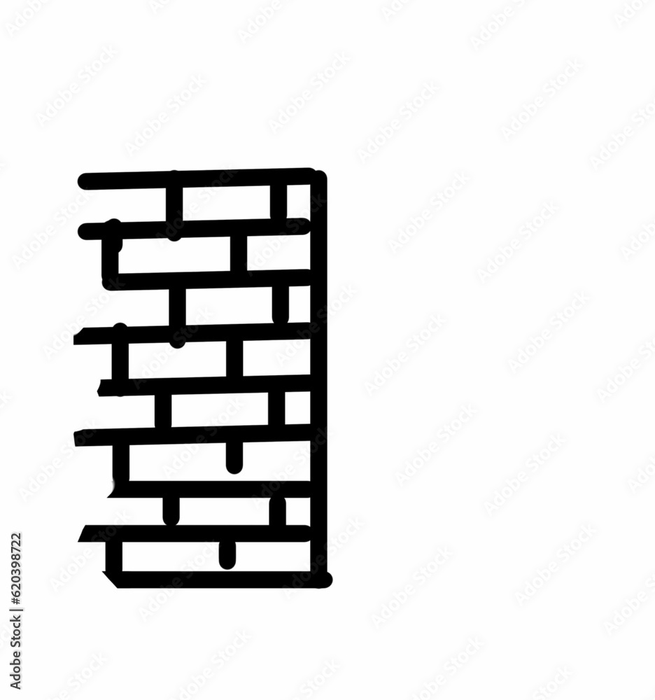 black wall grid illustration white background drawing
black wall grid illustration white background drawing