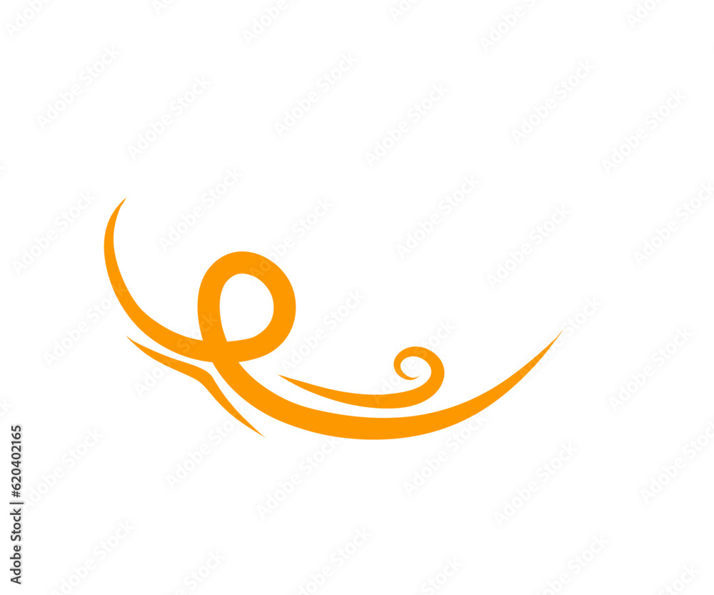 Swirl Element Doodle Vector Swirl Element Doodle Vector