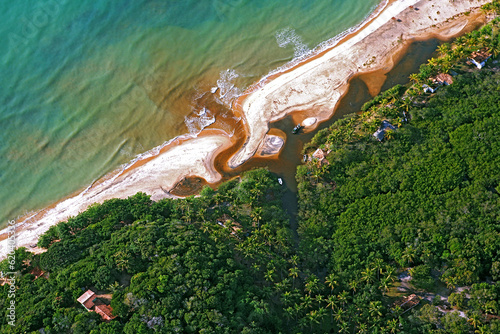 Aerea da Praia de Tancoso. Bahia.
