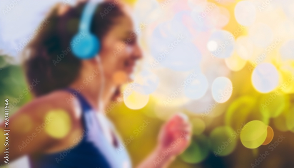 Defocused bokeh effect positive concept background of unrecognizable people enjoying healthy lifstyle exercising fitness outside Defocused bokeh effect positive concept background of unrecognizable people enjoying healthy lifstyle exercising fitness outside