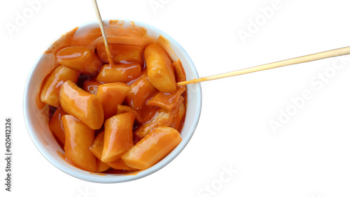 Korean Food Tteokbokki Stir-fried Rice Cake