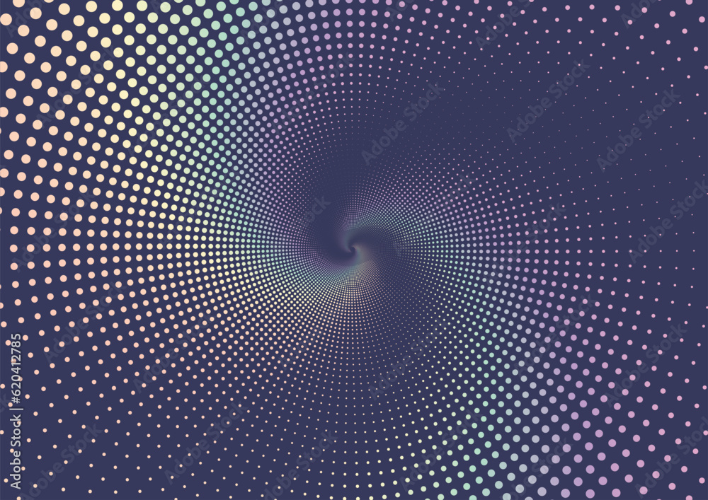 Fototapeta premium abstract colorful halftone pattern background