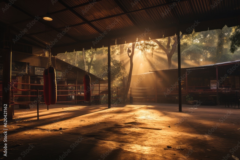 Boxing Camp Natural Light, Generative AI