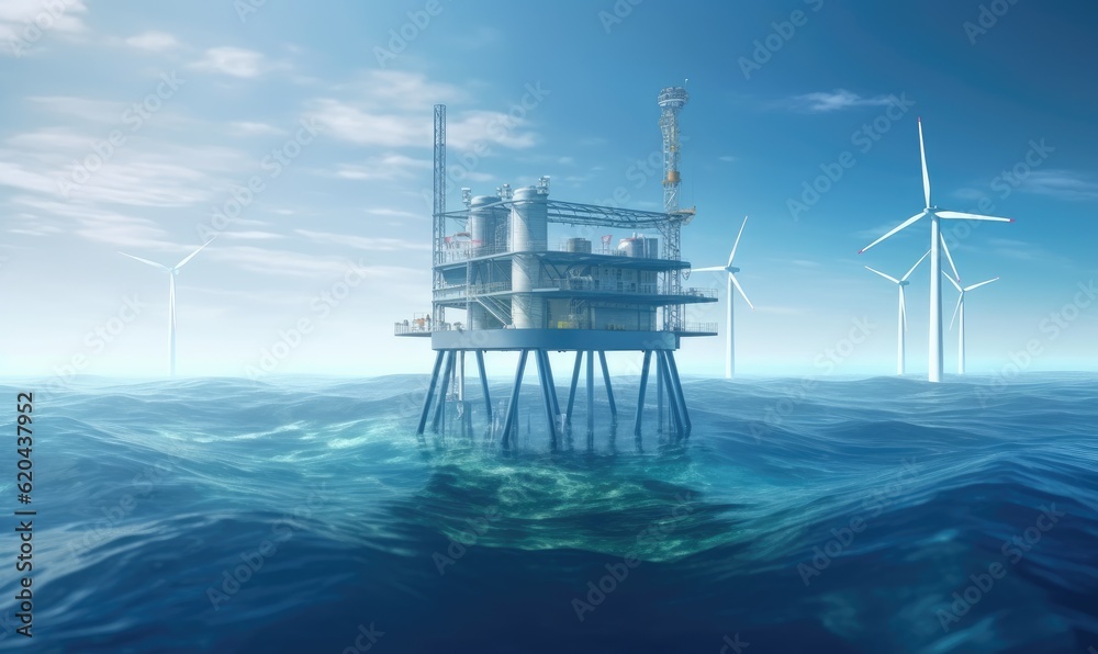Offshore hydrogen production: A new era of energy. Creating using generative AI tools