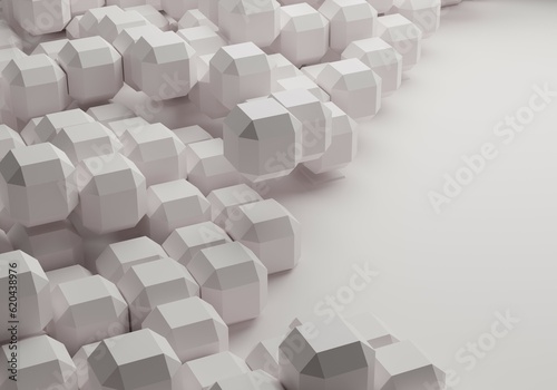 abstract background wallpaper made of cubes represent technology blockchain digital currency