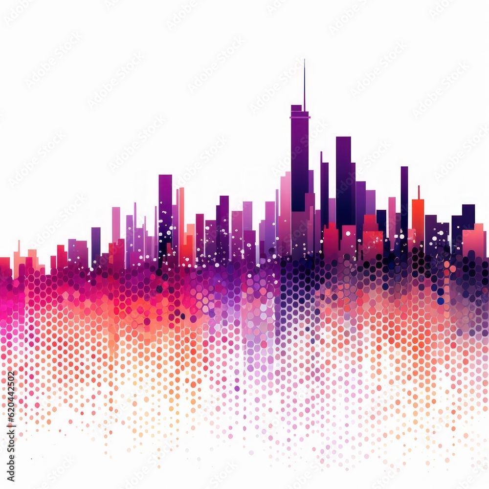 Visualization of sound waves. Abstract futuristic background with colorful glowing neon moving high speed wave lines and bokeh lights. Data transfer concept. Fantastic wallpaper. Generative AI Visualization of sound waves. Abstract futuristic background with colorful glowing neon moving high speed wave lines and bokeh lights. Data transfer concept. Fantastic wallpaper. Generative AI