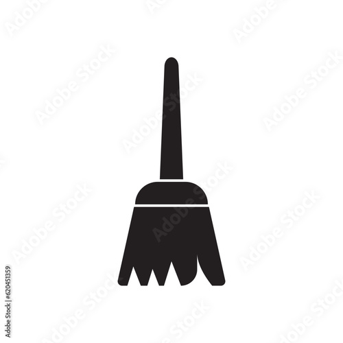 broom icon vector