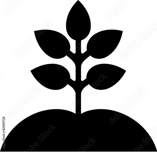 Tree plantation icon