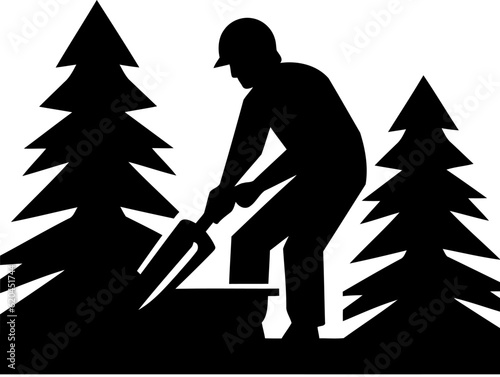 Deforestation icon