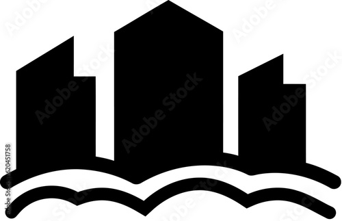 City flood icon