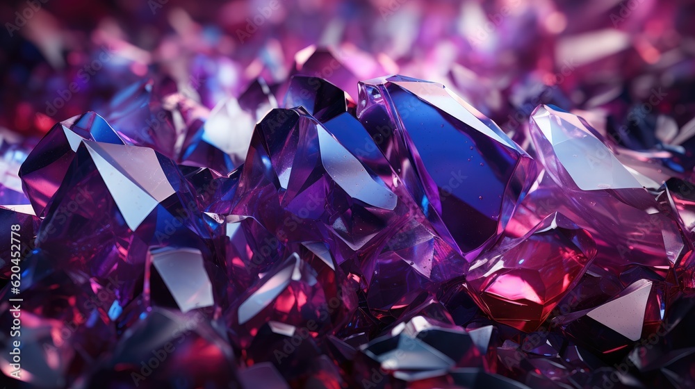 Shiny gem crystal background Shiny gem crystal background