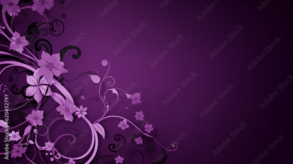 Purple Wallpaper Background Image | Generative AI Purple Wallpaper Background Image | Generative AI