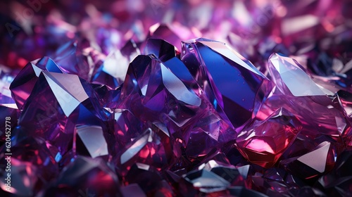 Shiny gem crystal background photo