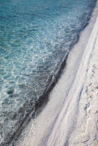 Salda Lake, Burdur -Located in the Yeşilova district of Burdur and a crater Lake every 1,180 meters, with its snow white sand and glass- like water, Salda Lake is known as Turkey’s Maldives.