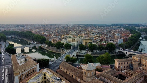 drone photo Rome Italy europe