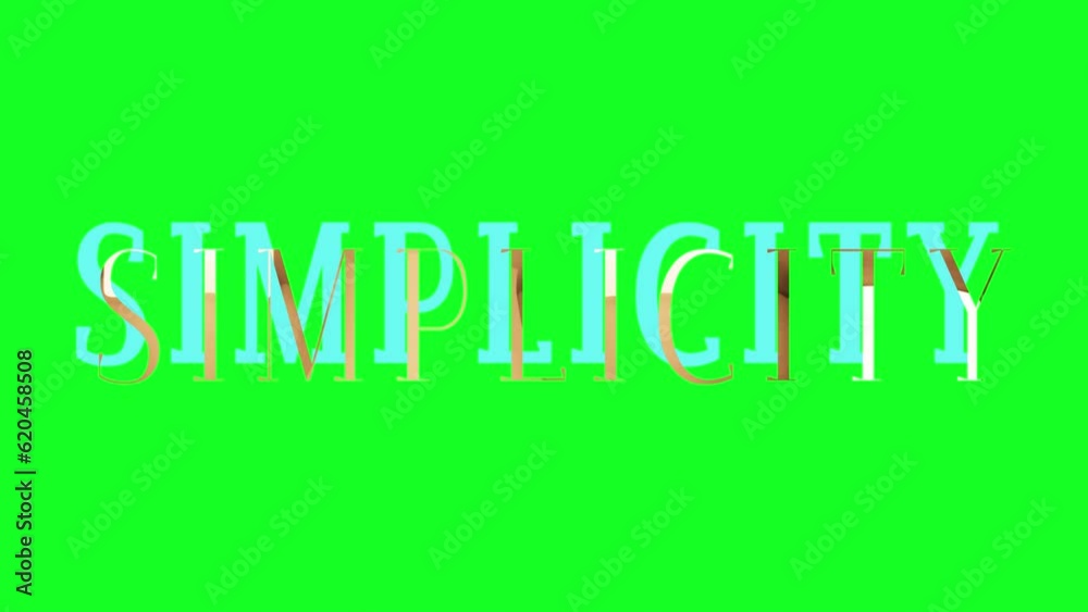 Animated simplicity text. Easy to understand. Problem solving. Looped HD font animation on blue and replaceable green screen background. Kinetic typography video template with chroma key Animated simplicity text. Easy to understand. Problem solving. Looped HD font animation on blue and replaceable green screen background. Kinetic typography video template with chroma key