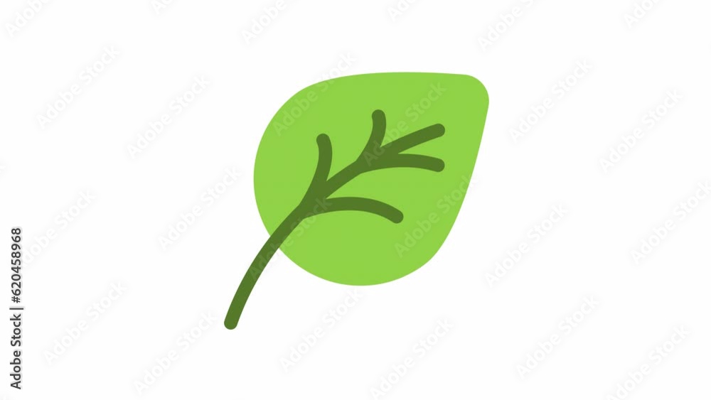 Leaf, Spring animated icon on transparent background.
Leaf, Spring animated icon on transparent background.