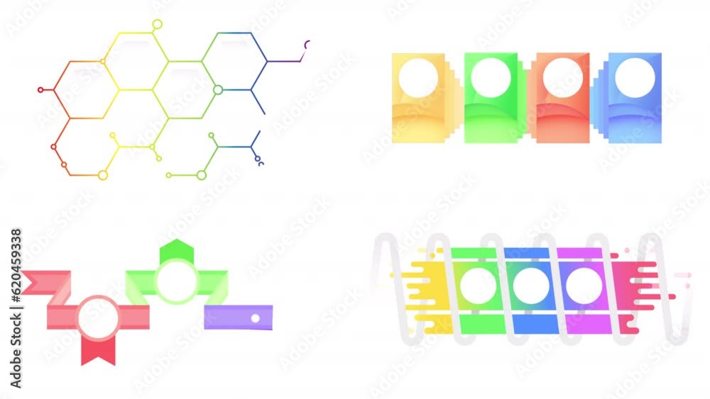 Animated management info charts. Business analytics. Looped HD video ...