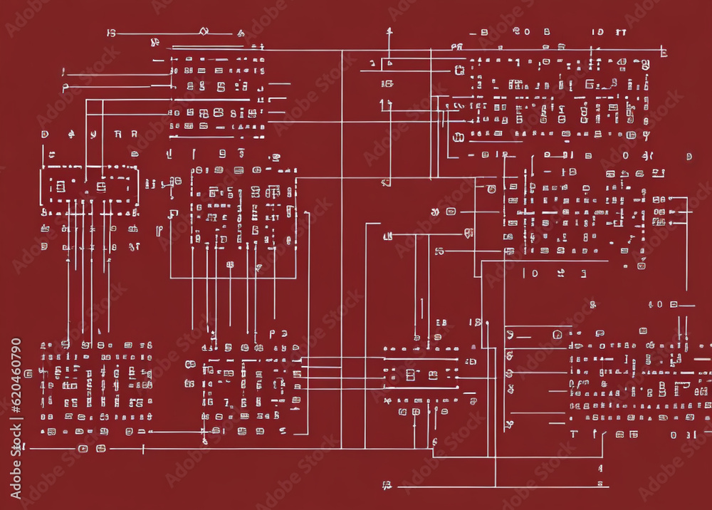 Fototapeta premium circuit board background