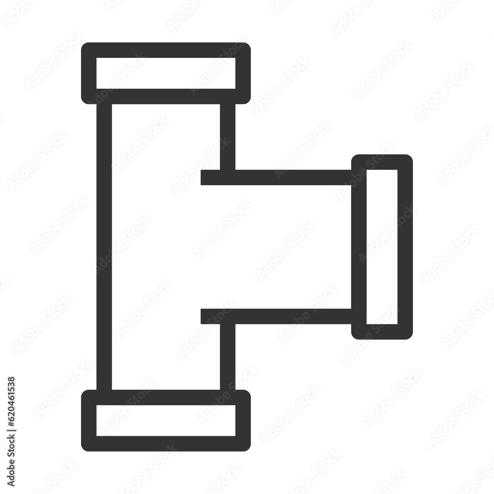Plumbing pipe hardward icon. Construction connection technical pressure plumbing systems. Bathroom sanitary ware. Plumbing pipe hardward icon. Construction connection technical pressure plumbing systems. Bathroom sanitary ware.