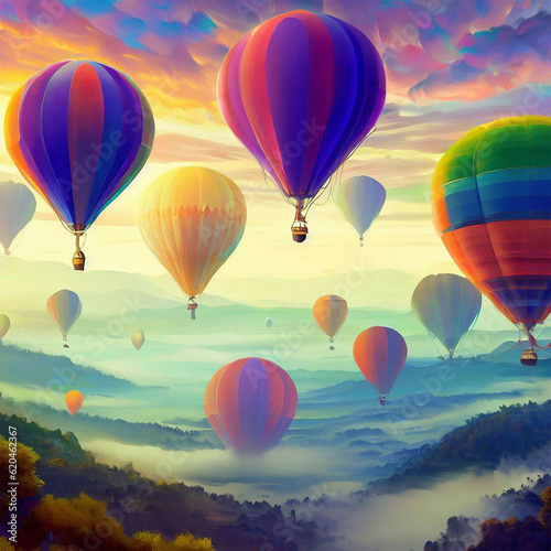 hot air balloon