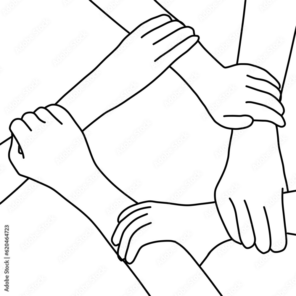 Friendship Outline Icon Friendship Outline Icon