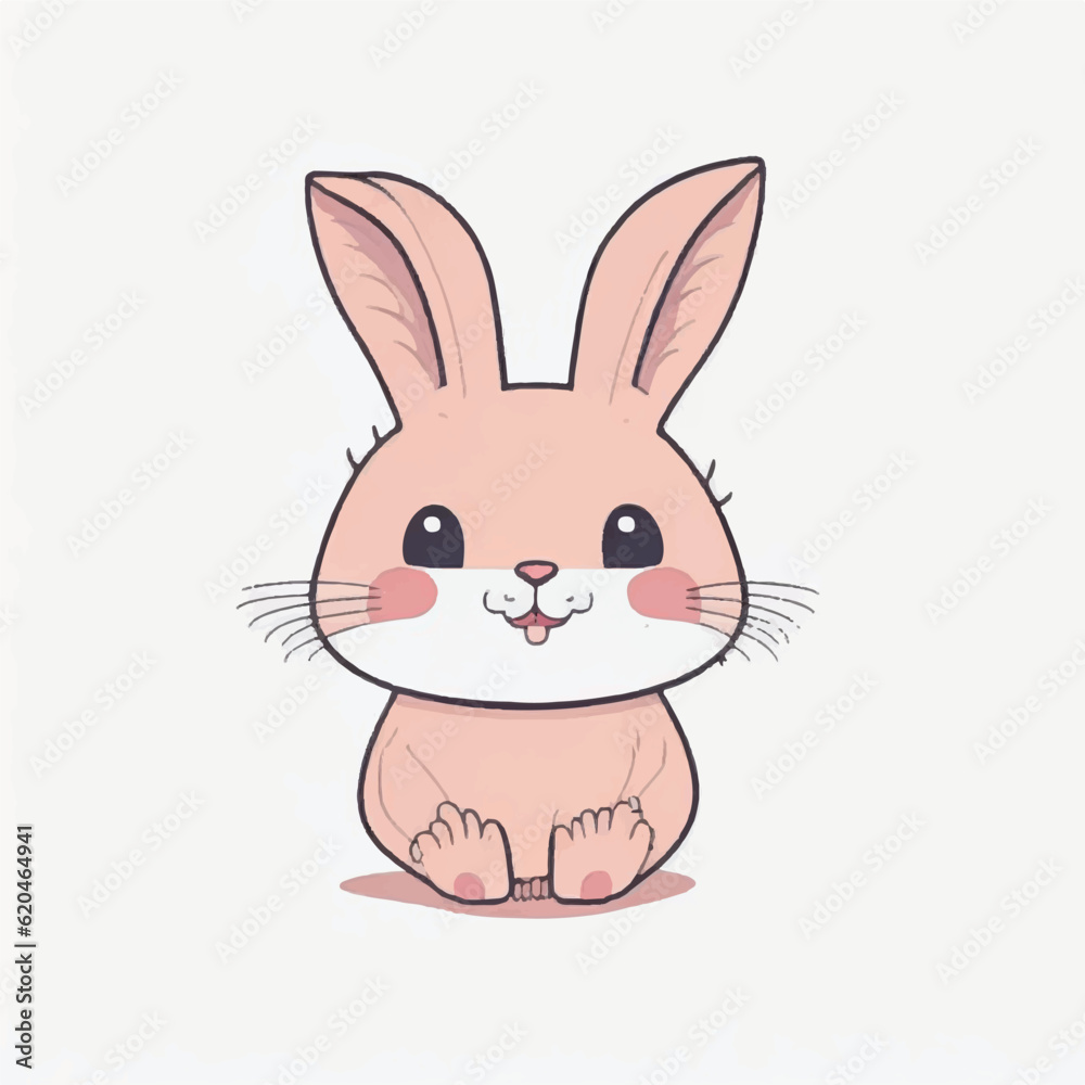 cute rabbit cartoon vector design cute rabbit cartoon vector design