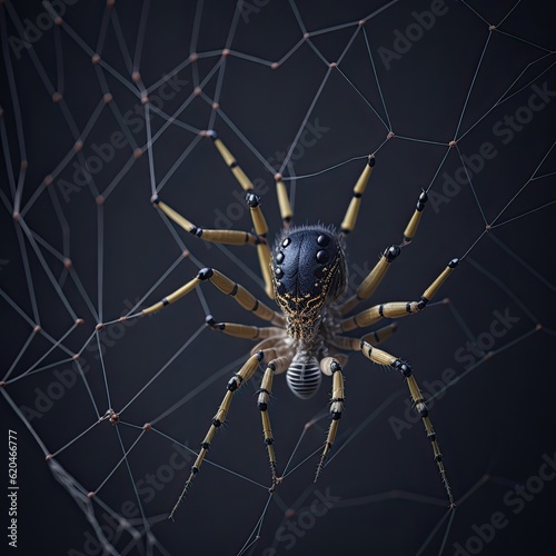 spider on the web