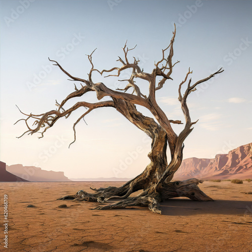dead tree in the desert