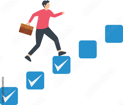 Personal development plan, Business career success, Build specialist skill, Business motivation, Achieve business target, Smart businessman, Achieve target

