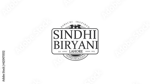 vintage biryani logo