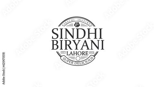 vintage biryani logo