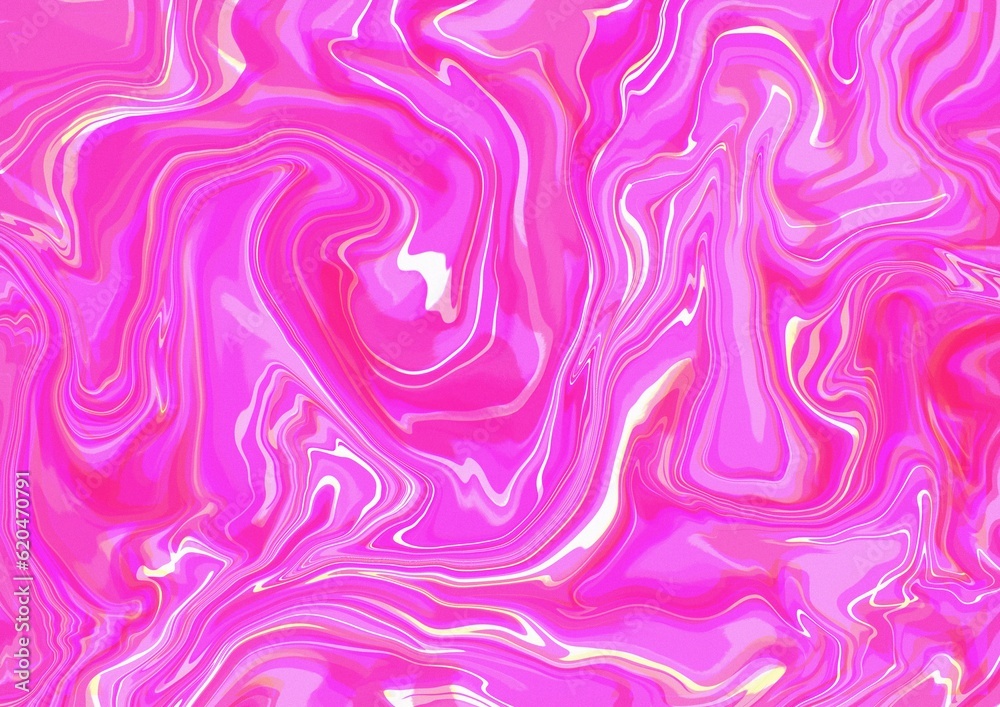 Abstract Liquid Gradient Background Acrylic Art Pink